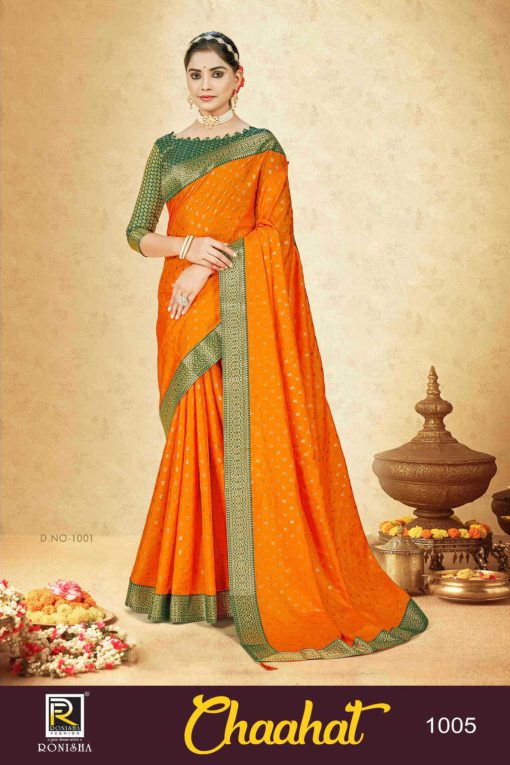 Ranjna Chaahat Silk Saree Sari Catalog 8 Pcs 6 510x765 - Ranjna Chaahat Silk Saree Sari Catalog 8 Pcs