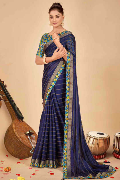 Ranjna Naisha Chiffon Saree Sari Catalog 8 Pcs