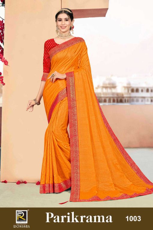 Ranjna Parikrama Silk Saree Sari Catalog 8 Pcs 4 510x765 - Ranjna Parikrama Silk Saree Sari Catalog 8 Pcs