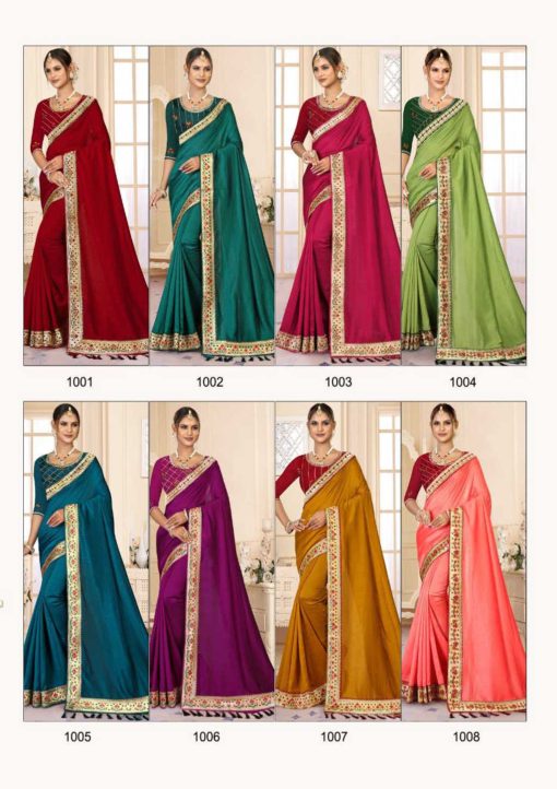 Ranjna Rangoon Silk Saree Sari Catalog 8 Pcs 9 510x722 - Ranjna Rangoon Silk Saree Sari Catalog 8 Pcs