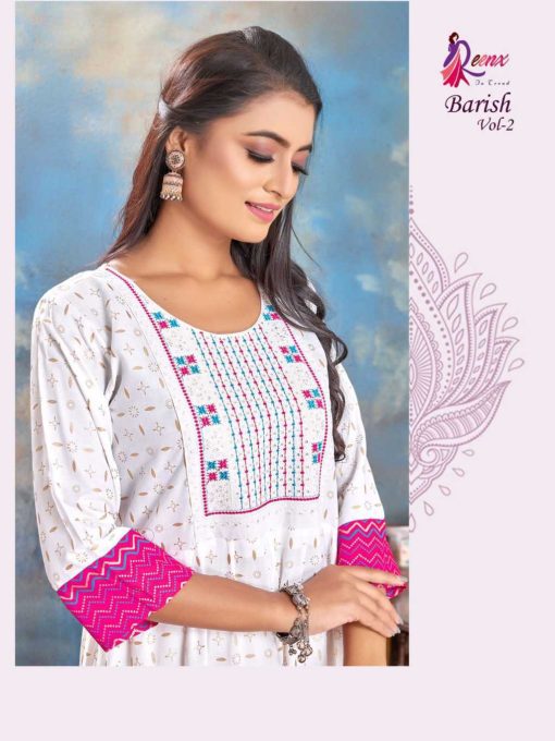 Reenx Barish Vol 2 Rayon Kurti Catalog 6 Pcs 3 510x680 - Reenx Barish Vol 2 Rayon Kurti Catalog 6 Pcs