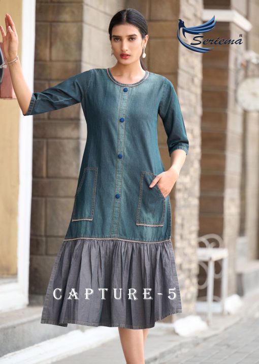 Seriema Kumb Capture Vol 5 Cotton Denim Kurti Catalog 6 Pcs 1 510x715 - Seriema Kumb Capture Vol 5 Cotton Denim Kurti Catalog 6 Pcs