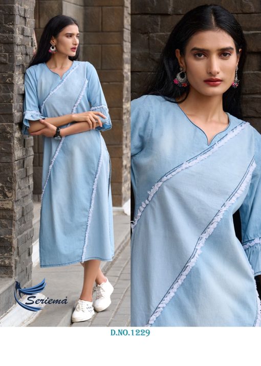 Seriema Kumb Capture Vol 5 Cotton Denim Kurti Catalog 6 Pcs 4 510x715 - Seriema Kumb Capture Vol 5 Cotton Denim Kurti Catalog 6 Pcs