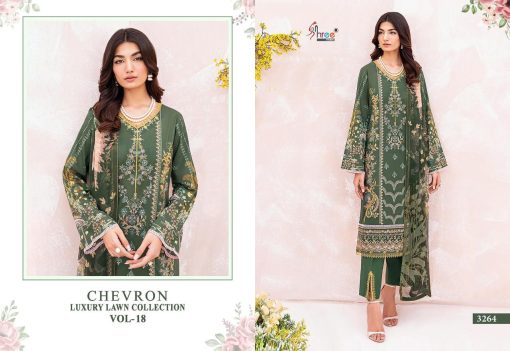 Shree Fabs Chevron Luxury Lawn Collection Vol 18 Chiffon Cotton Salwar Suit Catalog 7 Pcs 3 510x351 - Shree Fabs Chevron Luxury Lawn Collection Vol 18 Chiffon Cotton Salwar Suit Catalog 7 Pcs