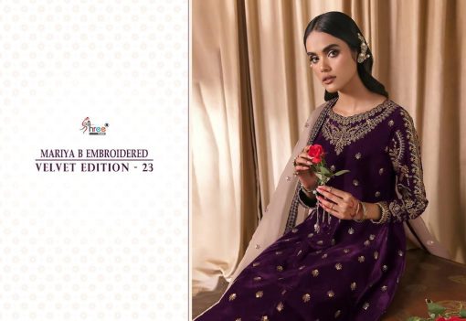 Shree Fabs Mariya B Embroidered Velvet Edition Vol 23 Velvet Pashmina Salwar Suit Catalog 6 Pcs 11 510x351 - Shree Fabs Mariya B Embroidered Velvet Edition Vol 23 Velvet Pashmina Salwar Suit Catalog 6 Pcs
