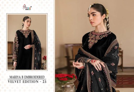 Shree Fabs Mariya B Embroidered Velvet Edition Vol 23 Velvet Pashmina Salwar Suit Catalog 6 Pcs 2 510x351 - Shree Fabs Mariya B Embroidered Velvet Edition Vol 23 Velvet Pashmina Salwar Suit Catalog 6 Pcs