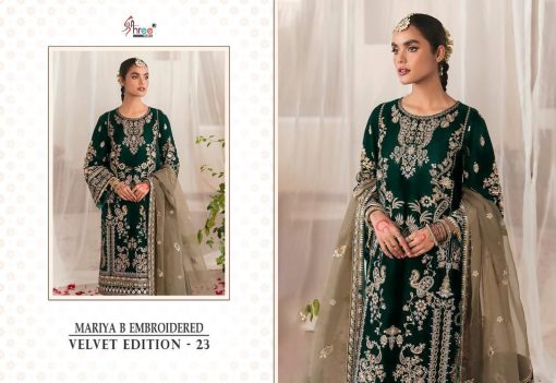 Shree Fabs Mariya B Embroidered Velvet Edition Vol 23 Velvet Pashmina Salwar Suit Catalog 6 Pcs 7 510x351 - Shree Fabs Mariya B Embroidered Velvet Edition Vol 23 Velvet Pashmina Salwar Suit Catalog 6 Pcs