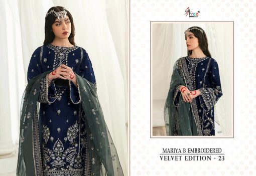 Shree Fabs Mariya B Embroidered Velvet Edition Vol 23 Velvet Pashmina Salwar Suit Catalog 6 Pcs 9 510x351 - Shree Fabs Mariya B Embroidered Velvet Edition Vol 23 Velvet Pashmina Salwar Suit Catalog 6 Pcs