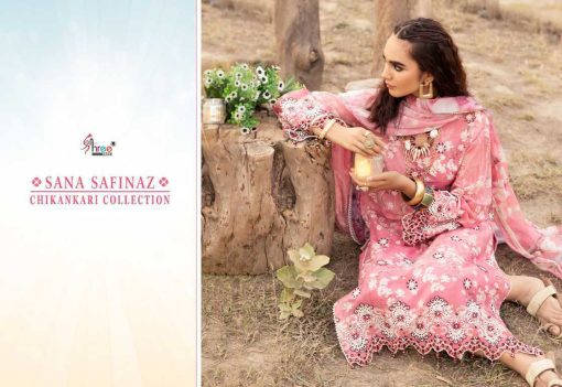 Shree Fabs Sana Safinaz Chikankari Collection Chiffon Cotton Salwar Suit Catalog 6 Pcs 11 510x351 - Shree Fabs Sana Safinaz Chikankari Collection Chiffon Cotton Salwar Suit Catalog 6 Pcs