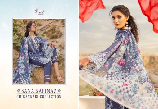 Shree Fabs Sana Safinaz Chikankari Collection Chiffon Cotton Salwar Suit Catalog 6 Pcs 12 510x351 - Shree Fabs Sana Safinaz Chikankari Collection Chiffon Cotton Salwar Suit Catalog 6 Pcs