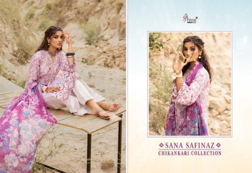 Shree Fabs Sana Safinaz Chikankari Collection Chiffon Cotton Salwar Suit Catalog 6 Pcs 2 510x351 - Shree Fabs Sana Safinaz Chikankari Collection Chiffon Cotton Salwar Suit Catalog 6 Pcs