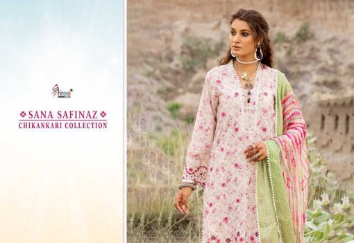 Shree Fabs Sana Safinaz Chikankari Collection Chiffon Cotton Salwar Suit Catalog 6 Pcs 6 510x351 - Shree Fabs Sana Safinaz Chikankari Collection Chiffon Cotton Salwar Suit Catalog 6 Pcs