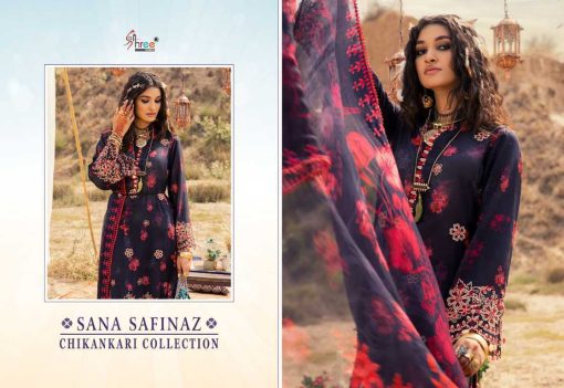 Shree Fabs Sana Safinaz Chikankari Collection Chiffon Cotton Salwar Suit Catalog 6 Pcs 8 510x351 - Shree Fabs Sana Safinaz Chikankari Collection Chiffon Cotton Salwar Suit Catalog 6 Pcs