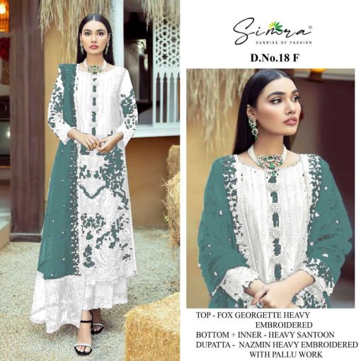 Simra DN 18 E H Georgette Salwar Suit Catalog 4 Pcs 2 510x510 - Simra DN 18 E-H Georgette Salwar Suit Catalog 4 Pcs