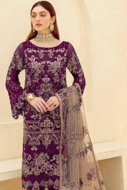 Simra DN 24 A-D Georgette Salwar Suit Catalog 4 Pcs