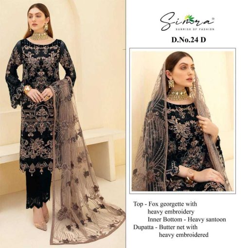 Simra DN 24 A D Georgette Salwar Suit Catalog 4 Pcs 4 510x510 - Simra DN 24 A-D Georgette Salwar Suit Catalog 4 Pcs