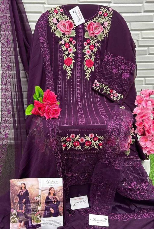 Simra DN 5 C F Georgette Salwar Suit Catalog 4 Pcs 9 510x760 - Simra DN 5 C-F Georgette Salwar Suit Catalog 4 Pcs