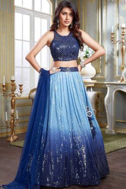 Tejaswee Hazel Lehenga Choli Georgette Catalog 2 Pcs