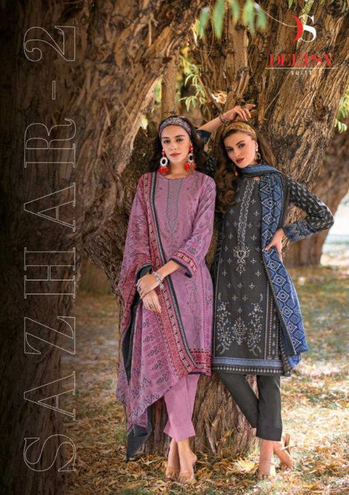 Deepsy Sazhar Vol 2 Chiffon Cotton Salwar Suit Catalog 8 Pcs 1 510x724 - Deepsy Sazhar Vol 2 Chiffon Cotton Salwar Suit Catalog 8 Pcs