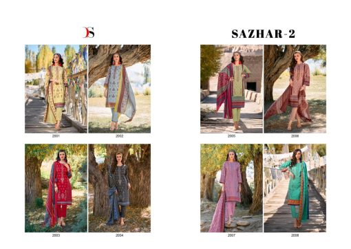 Deepsy Sazhar Vol 2 Chiffon Cotton Salwar Suit Catalog 8 Pcs 21 510x362 - Deepsy Sazhar Vol 2 Chiffon Cotton Salwar Suit Catalog 8 Pcs