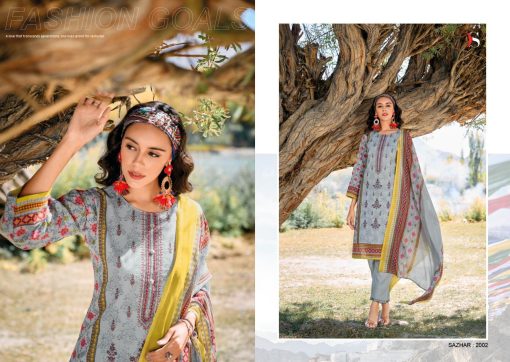 Deepsy Sazhar Vol 2 Chiffon Cotton Salwar Suit Catalog 8 Pcs 5 510x362 - Deepsy Sazhar Vol 2 Chiffon Cotton Salwar Suit Catalog 8 Pcs