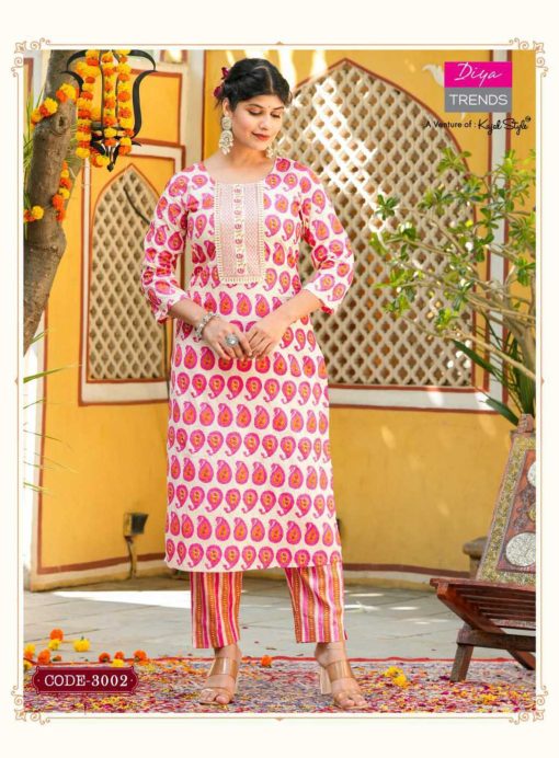 Diya Trends Cotton Candy Vol 3 by Kajal Style Kurti with Pant Catalog 8 Pcs 3 510x692 - Diya Trends Cotton Candy Vol 3 by Kajal Style Kurti with Pant Catalog 8 Pcs