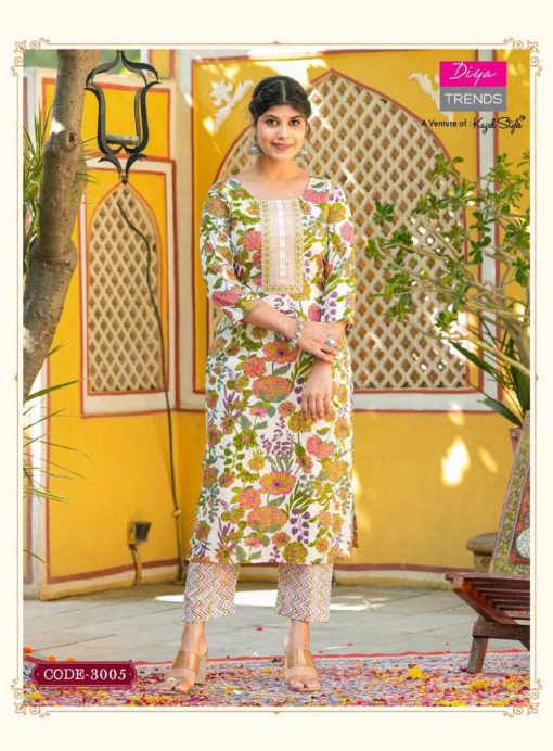 Diya Trends Cotton Candy Vol 3 by Kajal Style Kurti with Pant Catalog 8 Pcs 6 510x692 - Diya Trends Cotton Candy Vol 3 by Kajal Style Kurti with Pant Catalog 8 Pcs