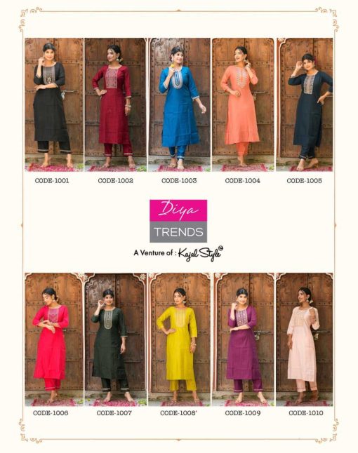 Diya Trends Satrangi Vol 1 by Kajal Style Kurti with Pant Muslin Catalog 10 Pcs 15 510x646 - Diya Trends Satrangi Vol 1 by Kajal Style Kurti with Pant Muslin Catalog 10 Pcs