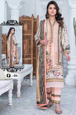 Firdous Queen Exclusive Heavy Lawn Vol 8 Salwar Suit Catalog 6 Pcs