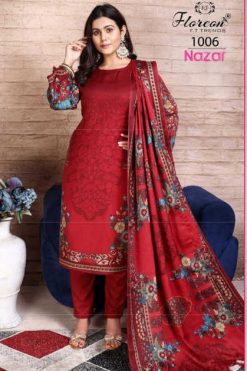 Floreon Trends Nazar Pashmina Salwar Suit Catalog 8 Pcs
