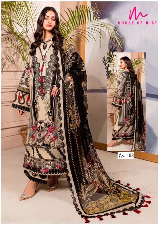 Ghazal Cotton Collection Vol 1 Salwar Suit Catalog 6 Pcs 2 510x720 - Ghazal Cotton Collection Vol 1 Salwar Suit Catalog 6 Pcs