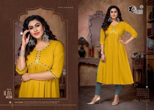 Kinti Aliyas Vol 4 Rayon Kurti Catalog 8 Pcs 7 510x364 - Kinti Aliya Vol 4 Rayon Kurti Catalog 8 Pcs