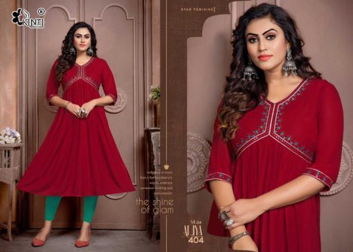 Kinti Aliyas Vol 4 Rayon Kurti Catalog 8 Pcs 9 510x364 - Kinti Aliya Vol 4 Rayon Kurti Catalog 8 Pcs