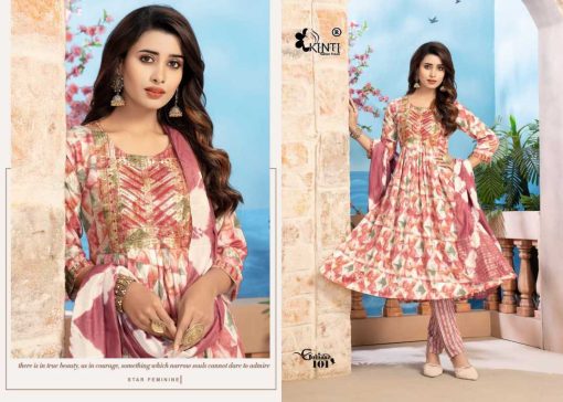 Kinti Gulnaaz Fancy Nayra Cut Kurti with Dupatta Bottom Catalog 6 Pcs 2 510x364 - Kinti Gulnaaz Fancy Nayra Cut Kurti with Dupatta Bottom Catalog 6 Pcs