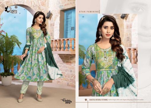 Kinti Gulnaaz Fancy Nayra Cut Kurti with Dupatta Bottom Catalog 6 Pcs 3 510x364 - Kinti Gulnaaz Fancy Nayra Cut Kurti with Dupatta Bottom Catalog 6 Pcs