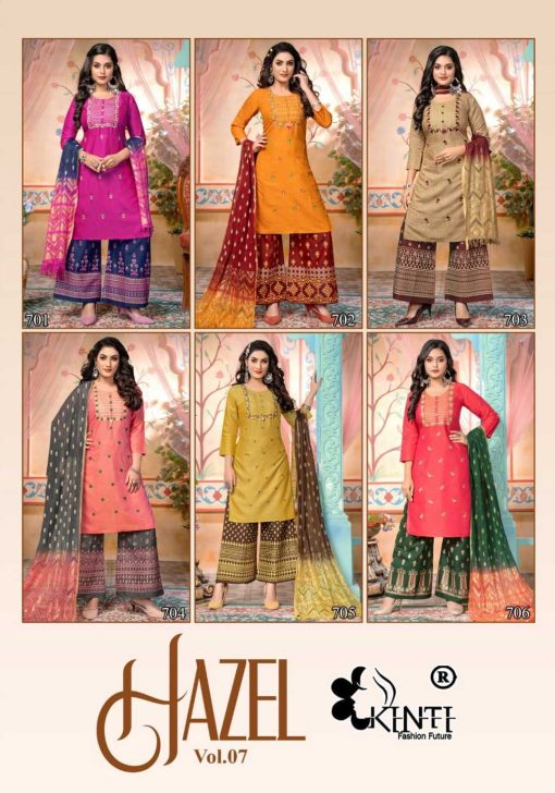 Kinti Hazel Vol 7 Rayon Kurti with Palazzo Dupatta Catalog 6 Pcs 8 510x728 - Kinti Hazel Vol 7 Rayon Kurti with Palazzo Dupatta Catalog 6 Pcs