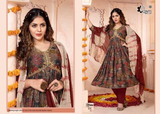 Kinti Libaas Aliya Cut Kurti with Dupatta Bottom Catalog 8 Pcs 8 510x364 - Kinti Libaas Aliya Cut Kurti with Dupatta Bottom Catalog 8 Pcs