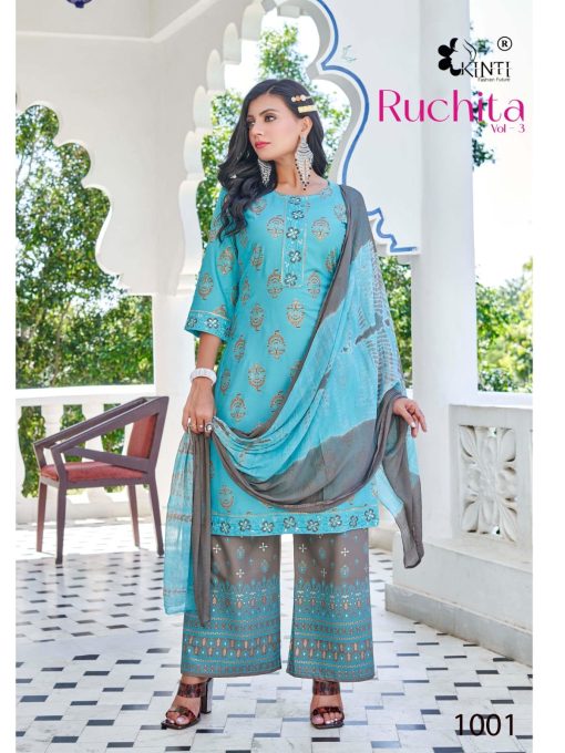 Kinti Ruchita Vol 3 Rayon Kurti with Dupatta Bottom Catalog 6 Pcs 12 510x680 - Kinti Ruchita Vol 3 Rayon Kurti with Dupatta Bottom Catalog 6 Pcs