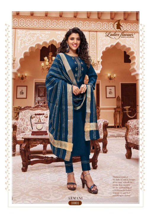 Ladies Flavour Armani Kurti with Bottom Dupatta Rayon Catalog 6 Pcs 5 510x725 - Ladies Flavour Armani Kurti with Bottom Dupatta Rayon Catalog 6 Pcs