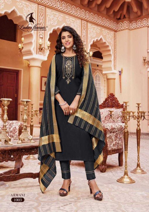 Ladies Flavour Armani Kurti with Bottom Dupatta Rayon Catalog 6 Pcs 9 510x725 - Ladies Flavour Armani Kurti with Bottom Dupatta Rayon Catalog 6 Pcs