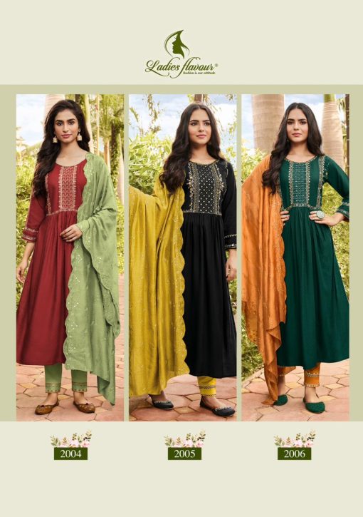 Ladies Flavour Surabhi Vol 2 Kurti with Bottom Dupatta Rayon Catalog 6 Pcs 16 510x725 - Ladies Flavour Surabhi Vol 2 Kurti with Bottom Dupatta Rayon Catalog 6 Pcs