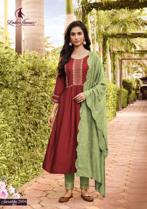 Ladies Flavour Surabhi Vol 2 Kurti with Bottom Dupatta Rayon Catalog 6 Pcs 8 510x725 - Ladies Flavour Surabhi Vol 2 Kurti with Bottom Dupatta Rayon Catalog 6 Pcs