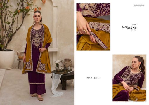 Mumtaz Arts Ritha Velvet Pashmina Salwar Suit Catalog 4 Pcs 3 510x360 - Mumtaz Arts Ritha Velvet Pashmina Salwar Suit Catalog 4 Pcs