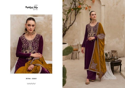 Mumtaz Arts Ritha Velvet Pashmina Salwar Suit Catalog 4 Pcs 4 510x360 - Mumtaz Arts Ritha Velvet Pashmina Salwar Suit Catalog 4 Pcs