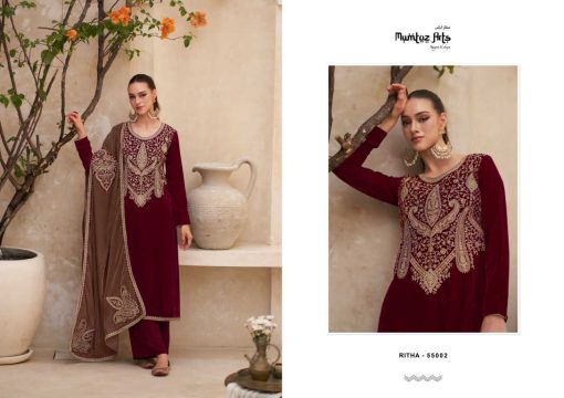 Mumtaz Arts Ritha Velvet Pashmina Salwar Suit Catalog 4 Pcs 5 510x360 - Mumtaz Arts Ritha Velvet Pashmina Salwar Suit Catalog 4 Pcs