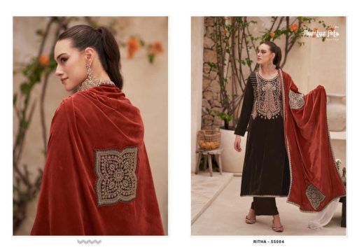 Mumtaz Arts Ritha Velvet Pashmina Salwar Suit Catalog 4 Pcs 8 510x360 - Mumtaz Arts Ritha Velvet Pashmina Salwar Suit Catalog 4 Pcs