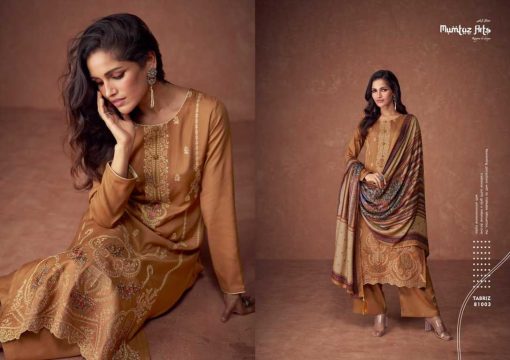 Mumtaz Arts The Tabriz Collection Pashmina Salwar Suit Catalog 6 Pcs 10 510x360 - Mumtaz Arts The Tabriz Collection Pashmina Salwar Suit Catalog 6 Pcs