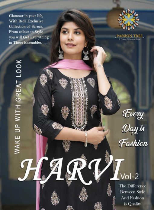 Passion Tree Harvi Vol 2 Kurti with Dupatta Bottom Rayon Catalog 8 Pcs 1 510x692 - Passion Tree Harvi Vol 2 Kurti with Dupatta Bottom Rayon Catalog 8 Pcs