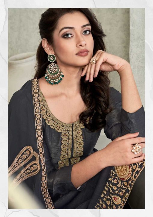 Qasr Nafisa Salwar Suit Catalog 8 Pcs 12 510x725 - Qasr Nafisa Velvet Salwar Suit Catalog 8 Pcs