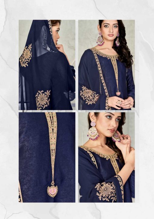 Qasr Nafisa Salwar Suit Catalog 8 Pcs 9 510x725 - Qasr Nafisa Velvet Salwar Suit Catalog 8 Pcs